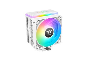 Thermaltake ASTRIA 400 ARGB: Повітряний кулер для CPU з RGB підсвічуванням (білий)