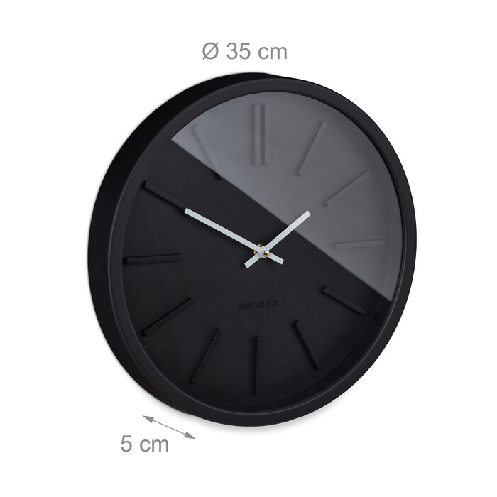 Relaxdays Wall Clock modern