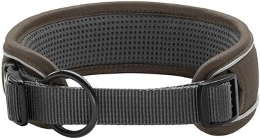 Нашийник для собак HUNTER DIVO, нейлон, світло-блакитний/сірий, розмір S