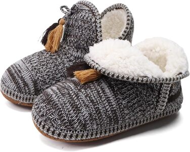 Тапочки халатні жіночі COFACE Lammfell, теплі, з м'якою підкладкою, зимові, коричневі (37/38 EU)