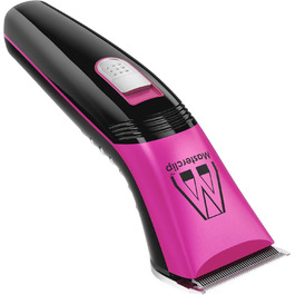 Машинка для стрижки шерсті собак Masterclip, тиха, професійна, бездротова, акумуляторна, для собак, котів та інших тварин (Рожева)