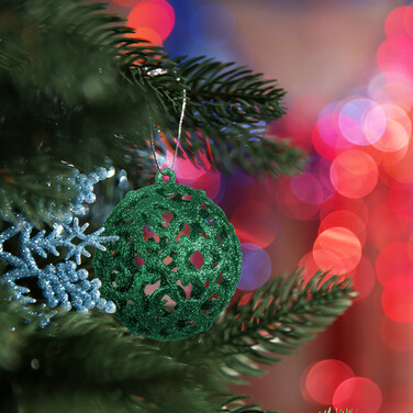 Relaxdays Set of 150 Christmas Baubles