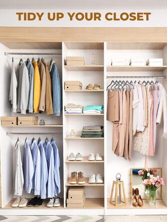 Вешалки для одягу з велюру HOUSE DAY, 24 шт. з кліпсами, ультратонкі, неслизькі, економія місця (сірі)