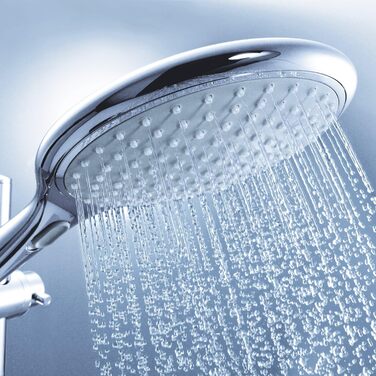 Ручний душ GROHE Rainshower Solo 150, 2 режими, водозберігаючий, хром, довговічне покриття