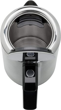 WMF Lono Double-Walled Stainless Steel 1.3L Electric Kettle with Scale Filter, 2400 Watts, Safety Touch, Matte Stainless Steel Single