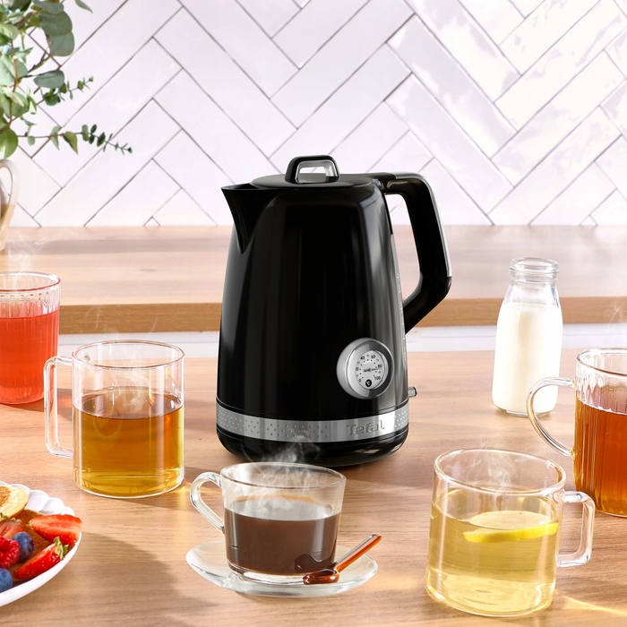 Електричний чайник Tefal Soleil KO3558E0, бездротовий, 2400 Вт, 1,7 л