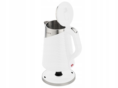Електричний чайник Lafe Elegant White, 1800 Вт, 1,8 л, білий