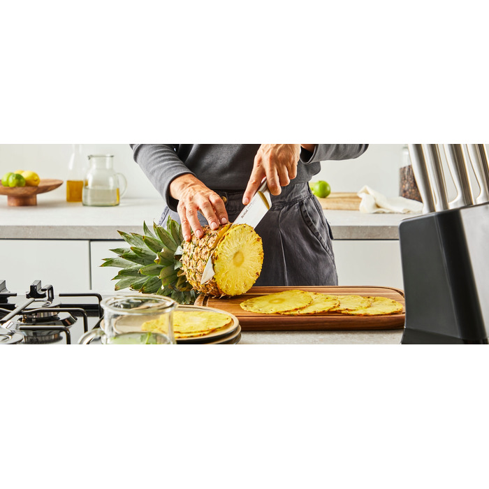 Набір ножів у підставці Tefal EverSharp, 5 предметів