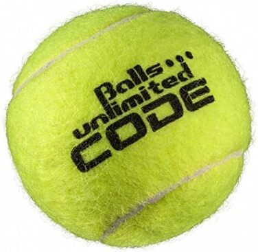 Тенісні м'ячі Balls ... unlimited Code Black - 4 м'ячі в упаковці, схвалені ITF