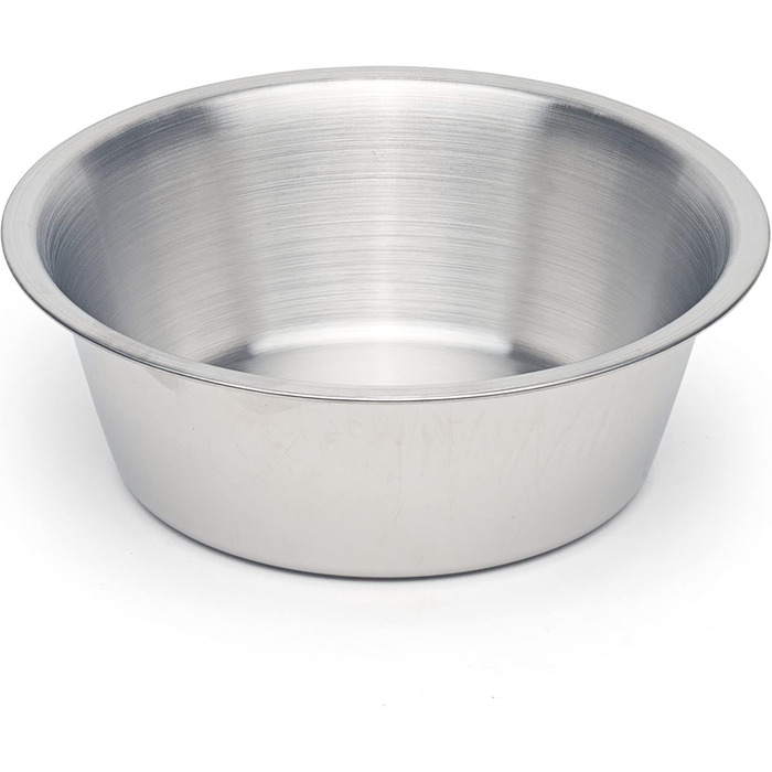 Яська - високоякісний миска для собак з нержавіючої сталі, миска для корму та води, придатна для миття в посудомийній машині, годівниця (1x S / 0,9 л / 17,5 см)