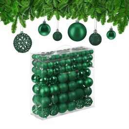Relaxdays Set of 150 Christmas Baubles