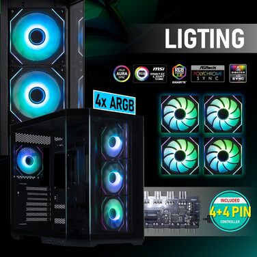 Корпус ПК BitFenix CETO Premium Edition Mid Tower (T10 Black)