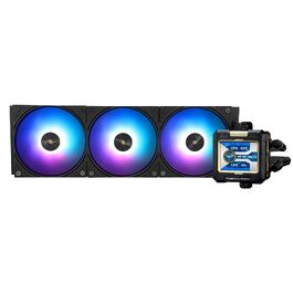 Система рідинного охолодження процесора Thermalright FW 360 Black ARGB, LCD-дисплей 3.2
