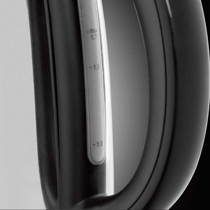 Електричний чайник Russell Hobbs Colours Plus Mocha з нержавіючої сталі (1,7 л, 2400 Вт) з функцією швидкого кип'ятіння, індикатором рівня води та фільтром від накипу