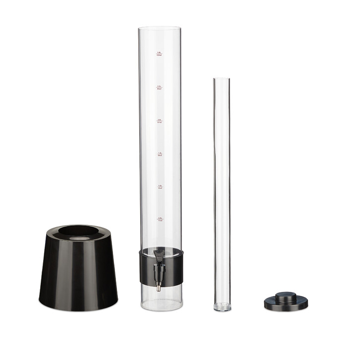 Relaxdays 3 l Beer Column with Tap