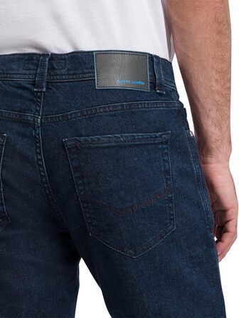 Джинси чоловічі Pierre Cardin Lyon, синій Stonewash, завужений крій 38W/30L