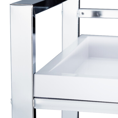 Relaxdays Serving Trolley with 3 Removable Trays