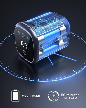 Бездротовий пилосос MIUZZY M241 30000Pa з акумулятором, 50 хв роботи, LED дисплей, для твердих поверхонь, килимів, шерсті тварин, зелений