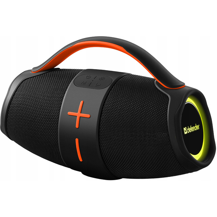 Bluetooth-колонка Defender BEATBOX 24, 25 Вт, MP3, AUX, SD, USB, TWS, LED, чорна