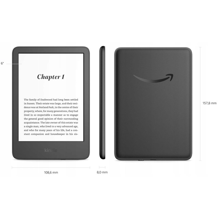 Електронна книга Amazon Kindle 11, 16 ГБ, 6