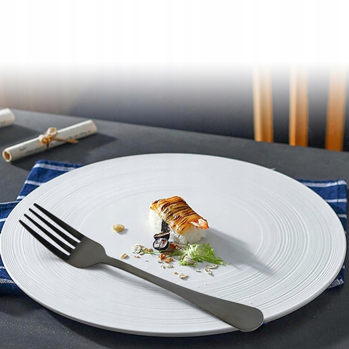 Набір золотих столових приборів зі сталі (24 предмети) — елегантний подарунок до свят