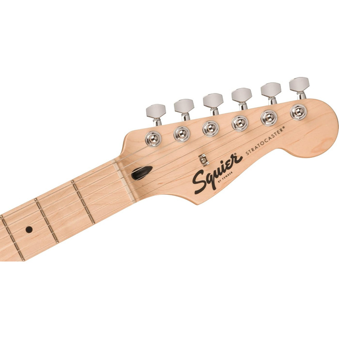 Електрогітара Squier Sonic Stratocaster з підсилювачем Fender Frontman 10G, чорна, з чохлом та безкоштовними онлайн-уроками Fender Play