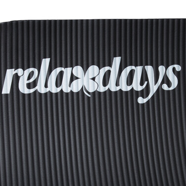 Relaxdays Yoga Mat, 1 cm thick, solid color