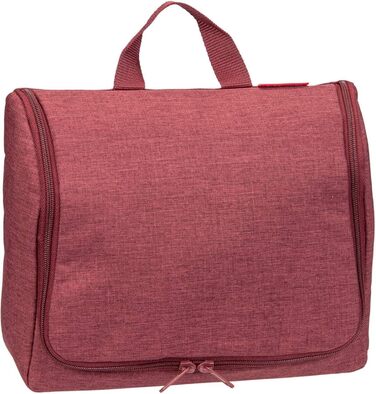 Сумка для туалетних аксесуарів Reisenthel Toiletbag XL Twist Maroon з гачком, водовідштовхувальне покриття