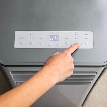 Мобільний кондиціонер Cecotec ForceClima 9000 BTU з Wi-Fi, охолодження до 25 м², пульт, LED-дисплей, 5 режимів, тепловий насос, таймер