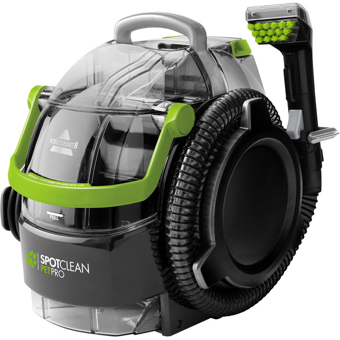 BISSELL SpotClean Pet Pro: портативний мийник для килимів та м'яких меблів, для власників домашніх тварин, 750W, 15585 SpotClean PetPro