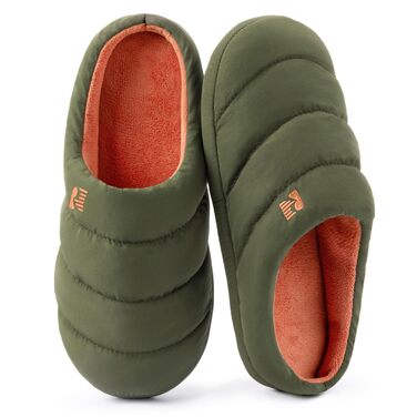 Чоловічі капці RockDove з піною з пам'яттю та пухом, розмір 42/43 EU, колір: мисливський зелений