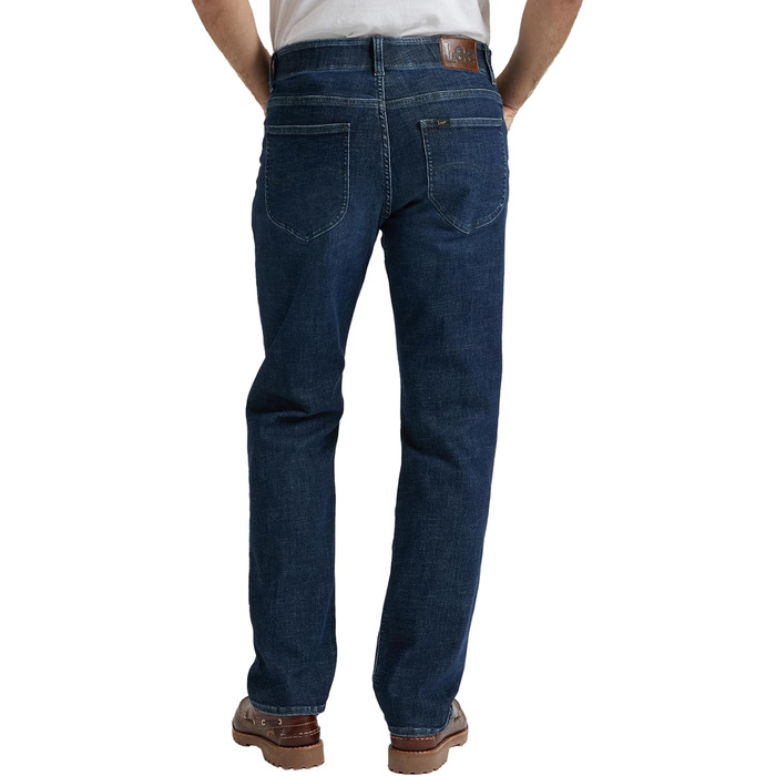 Чоловічі джинси Lee Straight Fit Xm (38W/32L, Blithe) - класичний прямий крій