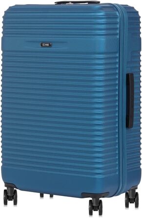 Чохол OCHNIK великий, ABS пластик, темно-синій, 97 літрів, 4 колеса