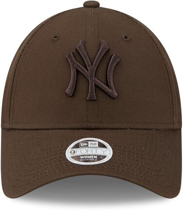 Кепка New Era New York Yankees MLB Essential 9Forty Walnut - Оригінал для жінок, регульована