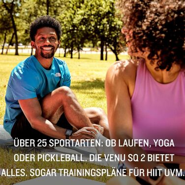 Розумний годинник Garmin Venu Sq 2 Music з GPS, AMOLED дисплеєм 1.4', музичним програвачем, аналізом сну та 25+ спортивними функціями. Garmin Pay, до 11 днів роботи від акумулятора, водонепроникність. Колір: Шкіряний сірий.