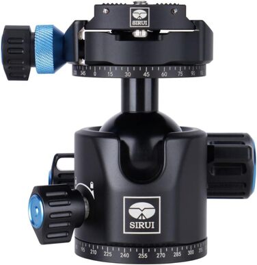 Штатив SIRUI ST-10X з вуглецевого волокна, з відеоголовою для панорамної зйомки, трикутною центральною колоною, для DSLR-камер, 4 секції, висота до 166 см, навантаження до 3 кг