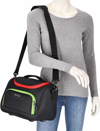 Чемодан-валіза Kenorada SoftLITE 4w: легкий, міцний, з TSA-замком, 55 см (ручна поклажа)