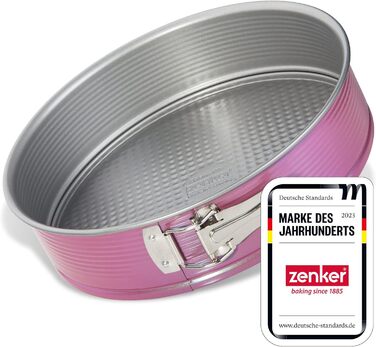 Форма для випічки Zenker Backform, серцеподібна, з антипригарним покриттям, рожева, 1 шт.