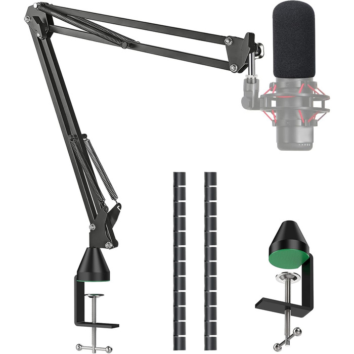 Кріплення для мікрофона HyperX QuadCast/S/ProCast від YOUSHARES: регульований штатив з адаптером 3/8' - 5/8'