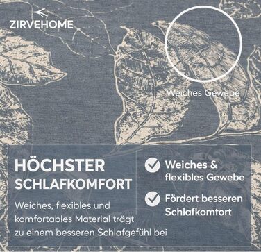 Комплект постільної білизни 200x200 см, 3 шт. з 100% бавовни (ренфорсé), ArinaV1, сіро-блакитний