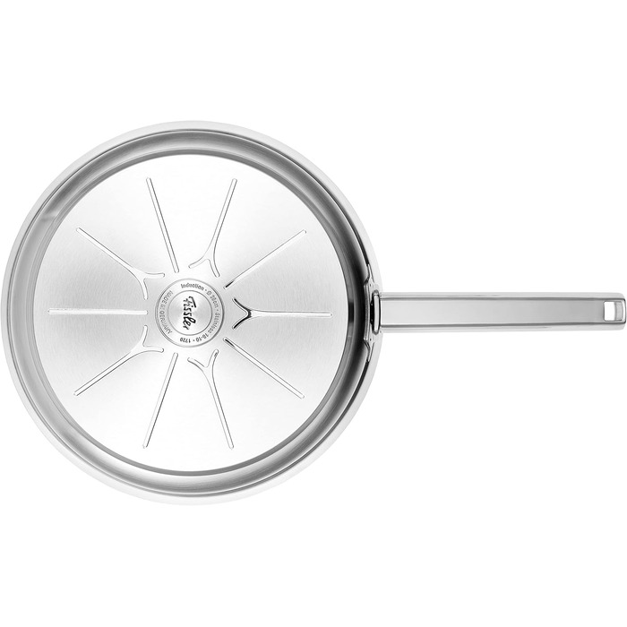 Сковорода Fissler Original-Profi Collection з нержавіючої сталі (Ø 28 см) з ручкою та внутрішньою шкалою, Novogrill, індукційне покриття 28 см