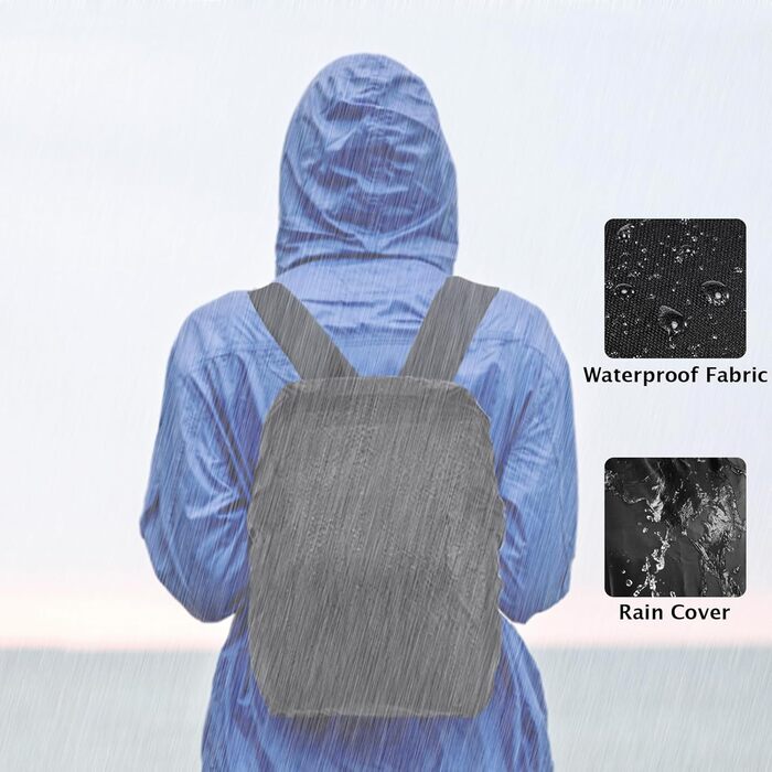 Рюкзак для камери: чорний фоторюкзак для DSLR/SLR з об'єктивом та аксесуарами