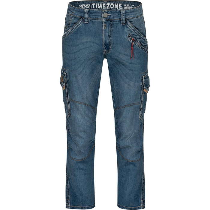Чоловічі штани карго Timezone Benitotz 38W/32L, колір Scrub Blue Wash (3387)