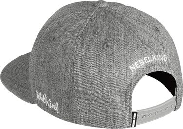 Кепка Nebelkind Snapback Berlin сіра, унісекс, регульована, висока якість, streetwear стиль