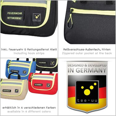 Сумка для ванни Tee-UU Hero | Міцна, з відділеннями, різні кольори (чорний)