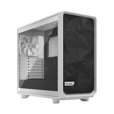 Корпус ПК Fractal Design Meshify 2 Lite White з прозорим склом, ATX Mid Tower