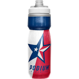 Camelbak Podium Ice Sport Water Bottle, Squeeze Bottle, for Running, Cycling, Hiking (Texas, 621 ml)