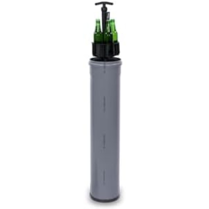 The Original! (without elevator) I Outdoor Ground Pit Beer Cooler I Up to 15 Different Bottles (0.33/0.5 l) I Easy Installation I Robust Materials I Includes Game