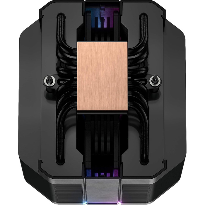 Охолоджувач процесора Cooler Master MasterAir MA620M з RGB підсвічуванням - кулер з двома радіаторами, 6 heatpipes та тихий вентилятор SF120R