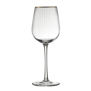 Келихи для білого вина Lyngby Glass Palermo, білі, 300 мл, 4 шт.